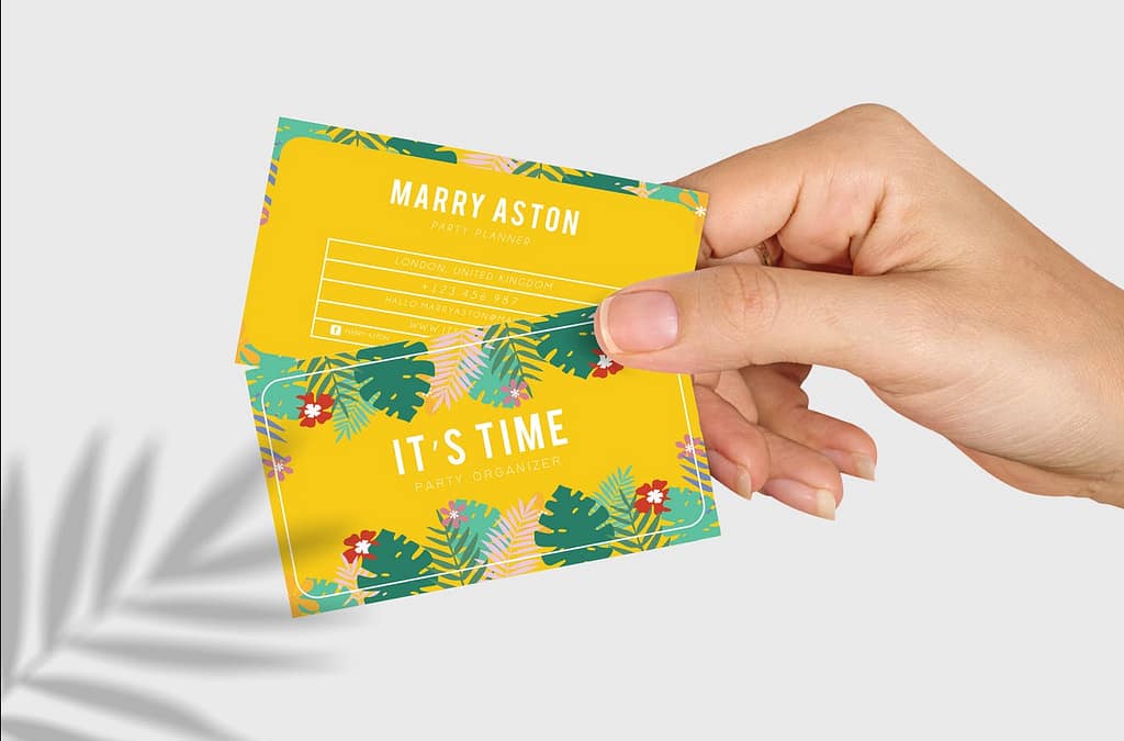 T-Print - Toteuta käyntikortti, joka huomataan